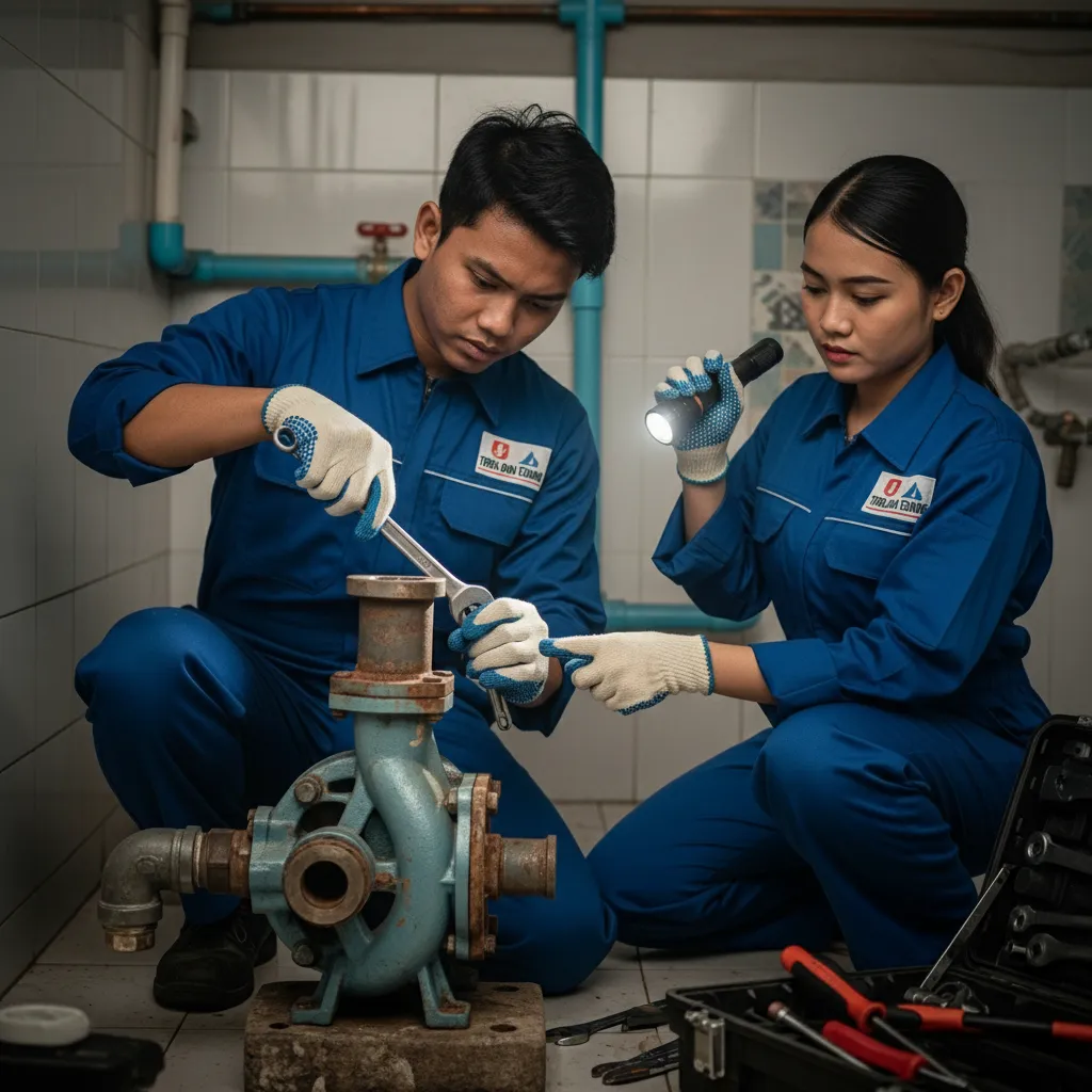 Jasa service pompa air panggilan 24 jam Jogja Sleman Bantul perbaikan segala merk